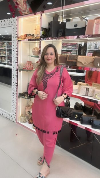 COTTON KURTI SET WITH PANT & DUPPATA