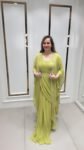 SAREE PATTERN ON GEORGETTE