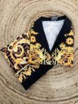 BOLD PRINTED CORD-SET ON IMPORTED FABRIC