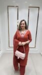 Beautiful Cotton 3-Piece Set In Vibrant Red