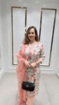 Beautiful Floral Printed 3-Piece Set With Colorful Blossoms In Various Hues