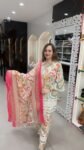 Beautiful Kurti Set With Combines Colors & Patterns On Pure Cotton