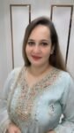 BEAUTIFUL THREE PIECE SET IN PURE DOLA SILK WITH HANDWORK