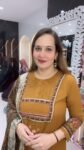 BEAUTIFUL ANARKALI STYLE THREE PIECE SET IN PURE COTTON