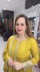 Amara Mustard Mal Silk Gown Set