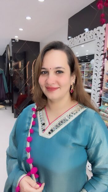 Neel Noor Tissue Silk Set
