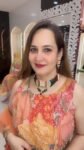 Sunehri – Orange Tissue Silk Lehenga