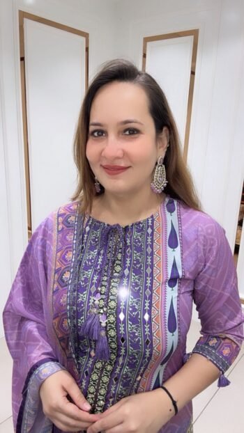 Pakistani Digital Print Maslin Silk SUIT SET