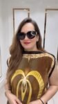 Brown Printed Pleated Kaftan Maxi Dress For Women - Richa's Fashion