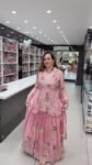 Blush Petal Angrakha Lehenga Set For Women – Richa’s Fashion