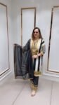 Exclusive Designer Striped Ethnic Kurta Pant Set with Net Dupatta – Richa’s Fashion