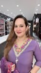 Lavender Floral Embroidered Salwar Suit Set for Women – Richa’s Fashion