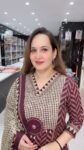 Maroon Chevron Kurta Set with Printed Border Dupatta - Richa's Fashion