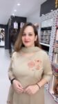 Graceful Sand Beige Floral Embroidered Kurta Set with Coordinated Dupatta – Richa’s Fashion