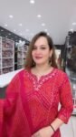 Premium Rani Pink Traditional Printed Bandhani Kurta Set with Coordinated Dupatta - Richa's Fashion