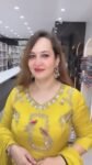 Sunshine Yellow Embroidered Tiered Anarkali Gown - Richa's Fashion