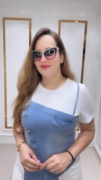 Denim Patchwork Co-Ord Jumpsuit For Women - Richa's Fashion
