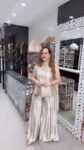 Embroidered Sleeveless Palazzo Suit Set with Choker Neck & Dupatta – Richa’s Fashion