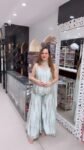 Embroidered Sleeveless Palazzo Suit Set with Choker Neck & Dupatta – Richa’s Fashion