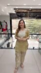 Elegant Floral Embroidered Short Kurta Co-Ord Set for Women – Richa’s Fashion