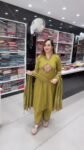 Olive Green Ethnic Embroidered Straight Kurta Set with Matching Palazzo and Printed Dupatta for Women – Richa’s Fashion